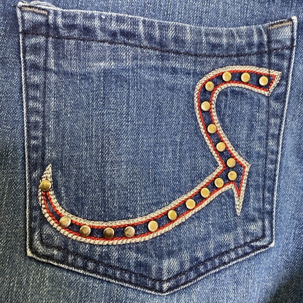 Rock & Republic Blue Straight Leg Jeans Men's Size 33 - Picture 11 of 15